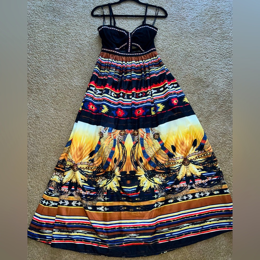 Unique Colorful Bold Dress